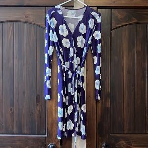 Old navy purple and cream dress